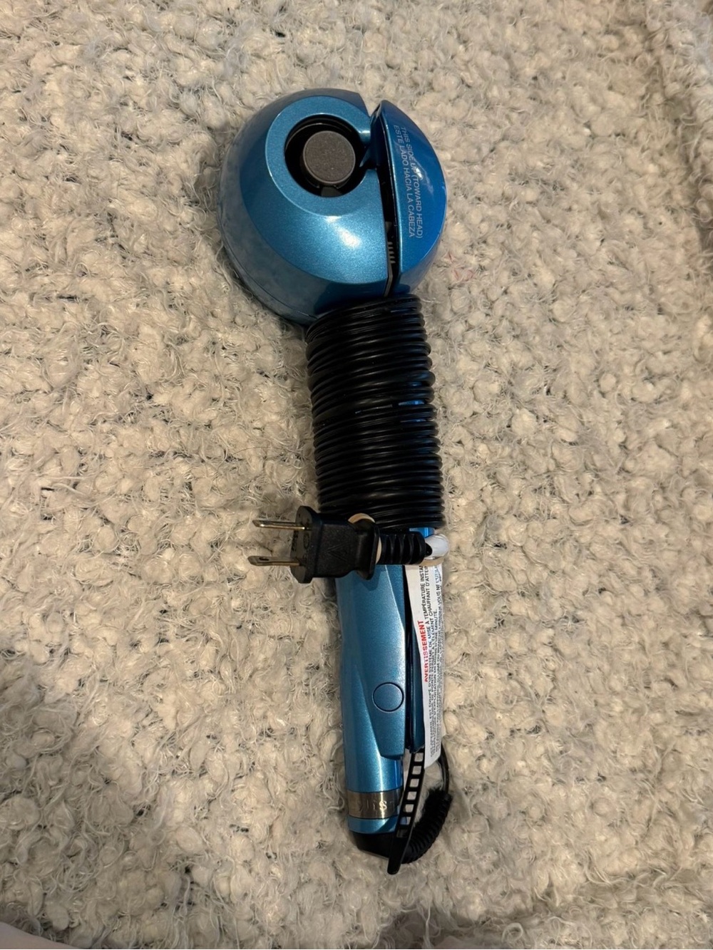 Nano Titanium Pro Curling Tool in Metallic Blue